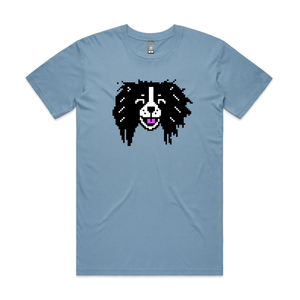 8-Bit Louie Tee by Lonely Kids Club. All clothing from our T-shirts to our shorts and hoodies are ethically made, and printed packed and shipped from Sydney.