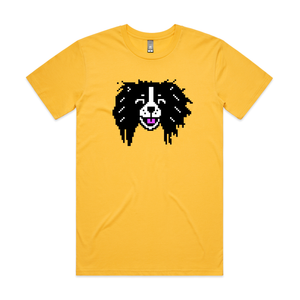 8-Bit Louie Tee by Lonely Kids Club. All clothing from our T-shirts to our shorts and hoodies are ethically made, and printed packed and shipped from Sydney.
