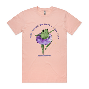 A Nice Time Tee by Lonely Kids Club. All clothing from our T-shirts to our shorts and hoodies are ethically made, and printed packed and shipped from Sydney.