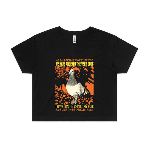 Accepted My Fate Tee by Lonely Kids Club. All clothing from our T-shirts to our shorts and hoodies are ethically made, and printed packed and shipped from Sydney.