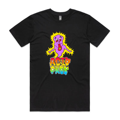 Acid Drop Tee by Lonely Kids Club. All clothing from our T-shirts to our shorts and hoodies are ethically made, and printed packed and shipped from Sydney.