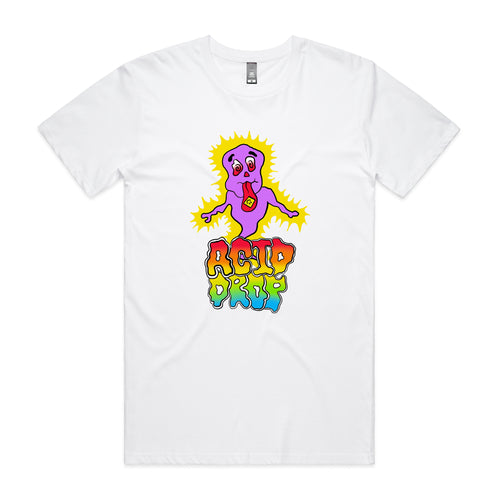 Acid Drop Tee by Lonely Kids Club. All clothing from our T-shirts to our shorts and hoodies are ethically made, and printed packed and shipped from Sydney.