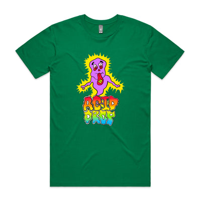 Acid Drop Tee by Lonely Kids Club. All clothing from our T-shirts to our shorts and hoodies are ethically made, and printed packed and shipped from Sydney.