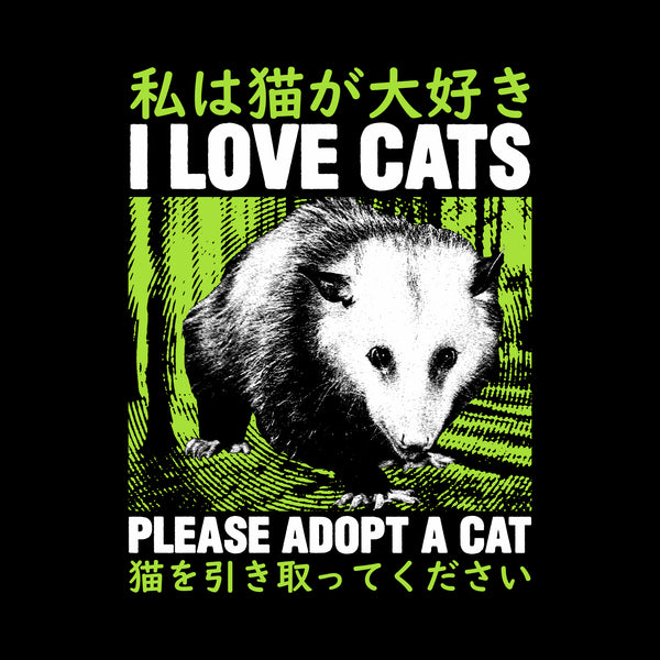 Adopt A Cat Tee