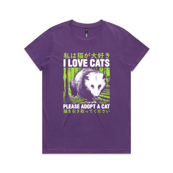 Adopt A Cat Tee