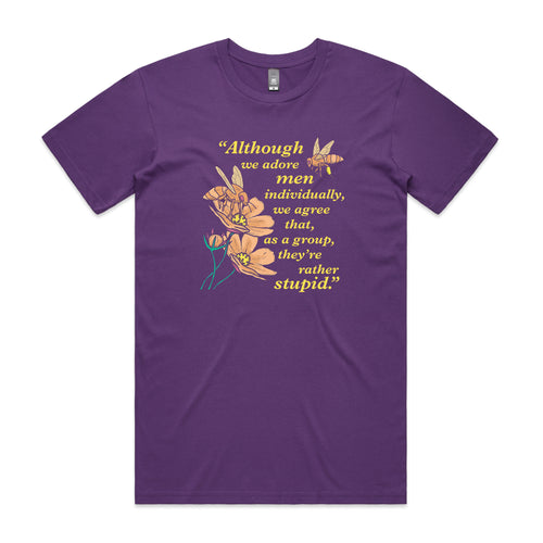 Adore Men Tee by Lonely Kids Club. All clothing from our T-shirts to our shorts and hoodies are ethically made, and printed packed and shipped from Sydney.