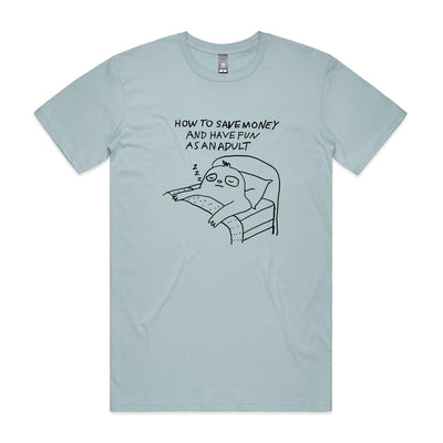 Adult Fun Tee by Lonely Kids Club. All clothing from our T-shirts to our shorts and hoodies are ethically made, and printed packed and shipped from Sydney.
