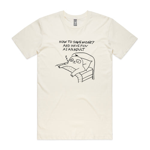 Adult Fun Tee by Lonely Kids Club. All clothing from our T-shirts to our shorts and hoodies are ethically made, and printed packed and shipped from Sydney.