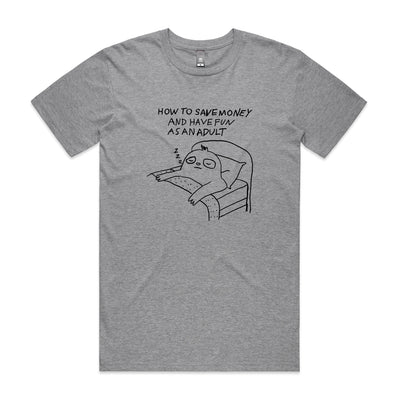 Adult Fun Tee by Lonely Kids Club. All clothing from our T-shirts to our shorts and hoodies are ethically made, and printed packed and shipped from Sydney.