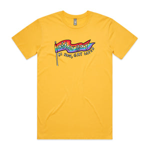 Aftergay Tee by Lonely Kids Club. All clothing from our T-shirts to our shorts and hoodies are ethically made, and printed packed and shipped from Sydney.