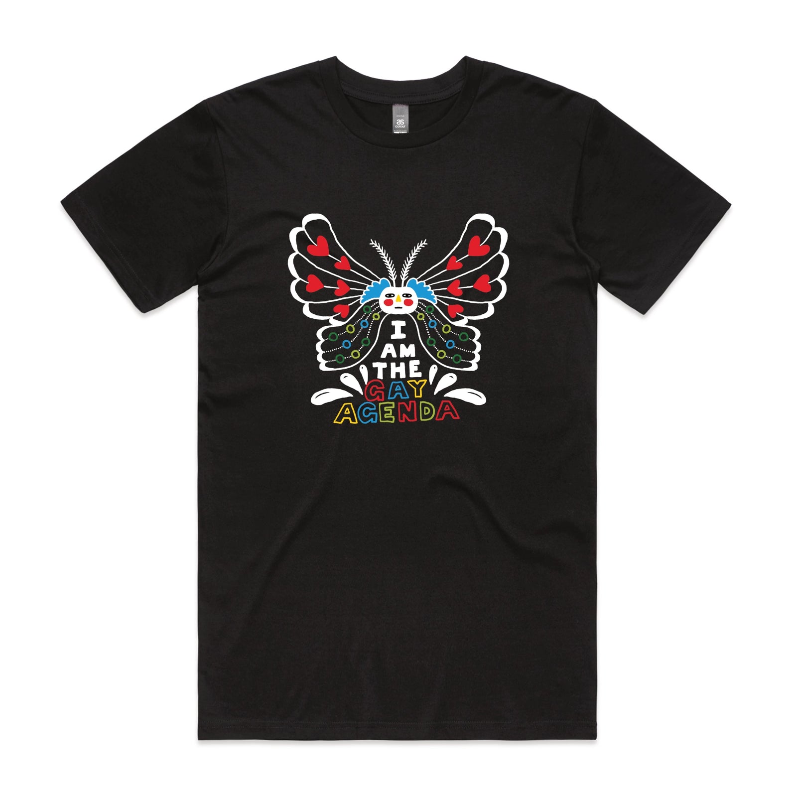 I Am The Gay Agenda Tee | Lonely Kids Club Australia