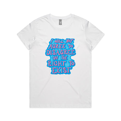 Agree To Disagree Tee by Lonely Kids Club. All clothing from our T-shirts to our shorts and hoodies are ethically made, and printed packed and shipped from Sydney.