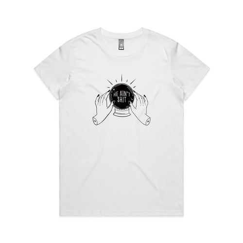 He Ain't Shit Tee by Lonely Kids Club. All clothing from our T-shirts to our shorts and hoodies are ethically made, and printed packed and shipped from Sydney.