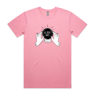 He Ain't Shit Tee by Lonely Kids Club. All clothing from our T-shirts to our shorts and hoodies are ethically made, and printed packed and shipped from Sydney.