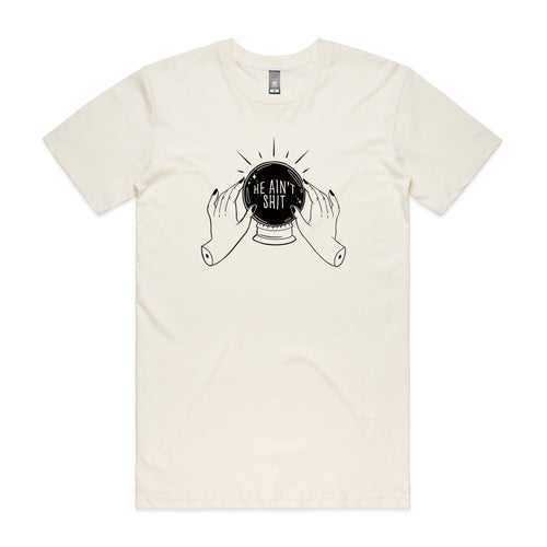 He Ain't Shit Tee by Lonely Kids Club. All clothing from our T-shirts to our shorts and hoodies are ethically made, and printed packed and shipped from Sydney.
