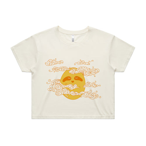 Air Elemental Egg Sloth Tee by Lonely Kids Club. All clothing from our T-shirts to our shorts and hoodies are ethically made, and printed packed and shipped from Sydney.