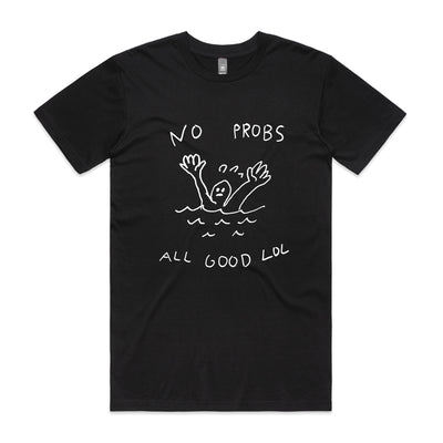 All Good Tee by Lonely Kids Club. All clothing from our T-shirts to our shorts and hoodies are ethically made, and printed packed and shipped from Sydney.