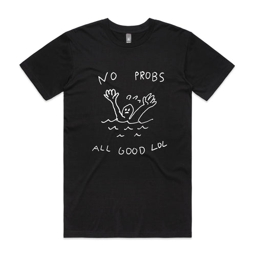 All Good Tee by Lonely Kids Club. All clothing from our T-shirts to our shorts and hoodies are ethically made, and printed packed and shipped from Sydney.