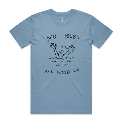 All Good Tee by Lonely Kids Club. All clothing from our T-shirts to our shorts and hoodies are ethically made, and printed packed and shipped from Sydney.