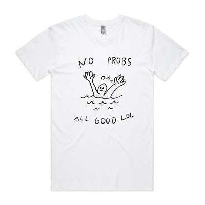 All Good Tee by Lonely Kids Club. All clothing from our T-shirts to our shorts and hoodies are ethically made, and printed packed and shipped from Sydney.