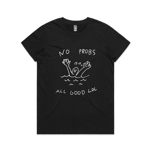 All Good Tee by Lonely Kids Club. All clothing from our T-shirts to our shorts and hoodies are ethically made, and printed packed and shipped from Sydney.
