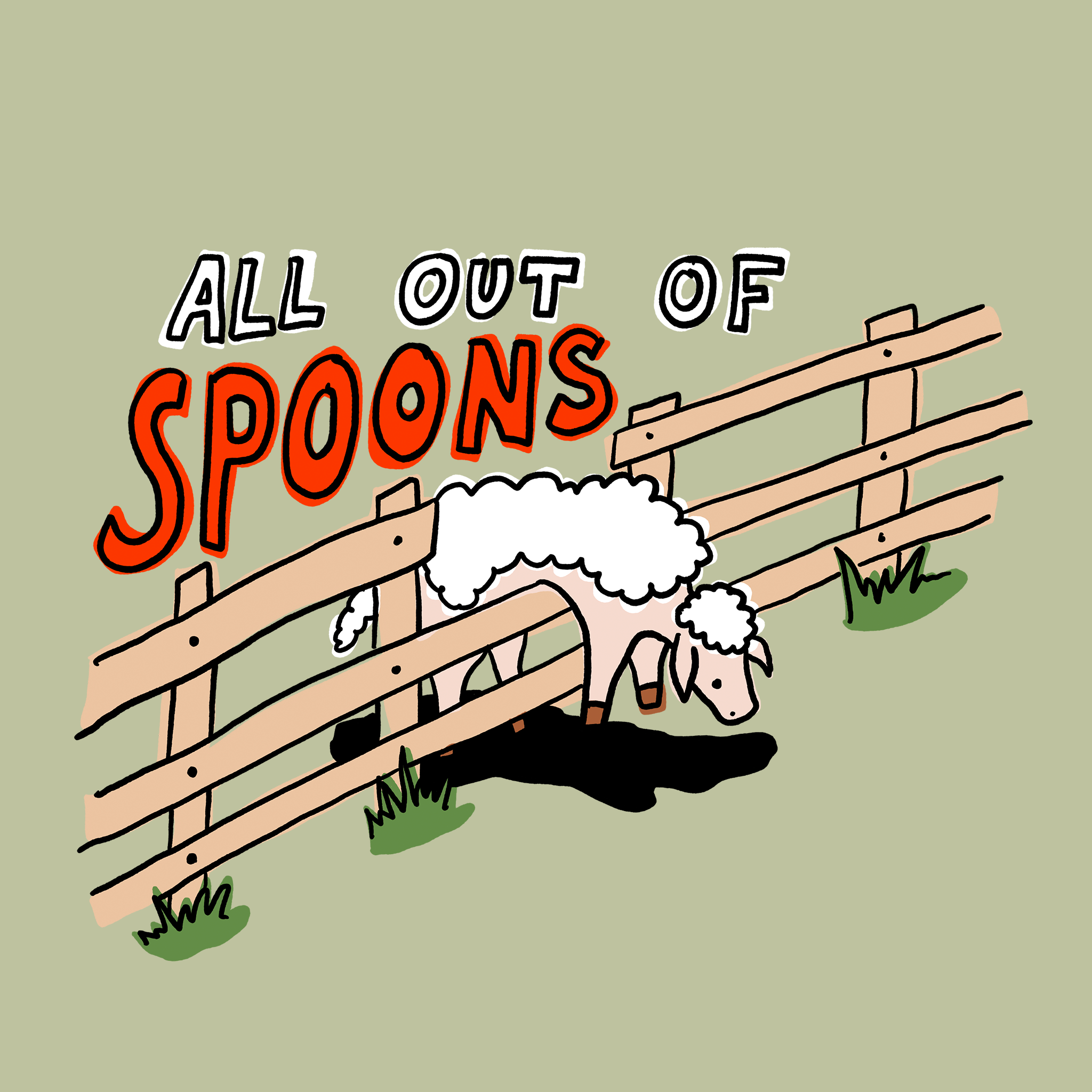 All Out Of Spoons Tee