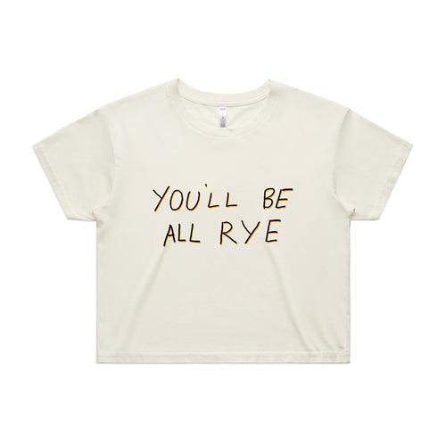 All Rye Tee by Lonely Kids Club. All clothing from our T-shirts to our shorts and hoodies are ethically made, and printed packed and shipped from Sydney.
