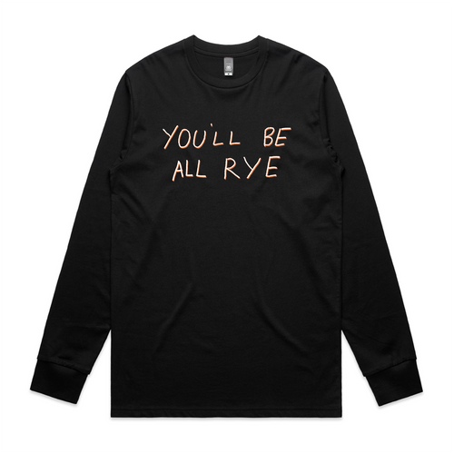All Rye Tee by Lonely Kids Club. All clothing from our T-shirts to our shorts and hoodies are ethically made, and printed packed and shipped from Sydney.