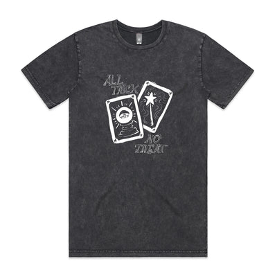 All Trick No Treat Tee by Lonely Kids Club. All clothing from our T-shirts to our shorts and hoodies are ethically made, and printed packed and shipped from Sydney.