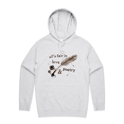 All's Fair Hoodie by Lonely Kids Club. All clothing from our T-shirts to our shorts and hoodies are ethically made, and printed packed and shipped from Sydney.