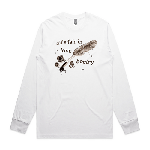 All's Fair Tee by Lonely Kids Club. All clothing from our T-shirts to our shorts and hoodies are ethically made, and printed packed and shipped from Sydney.