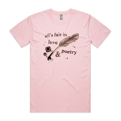 All's Fair Tee by Lonely Kids Club. All clothing from our T-shirts to our shorts and hoodies are ethically made, and printed packed and shipped from Sydney.