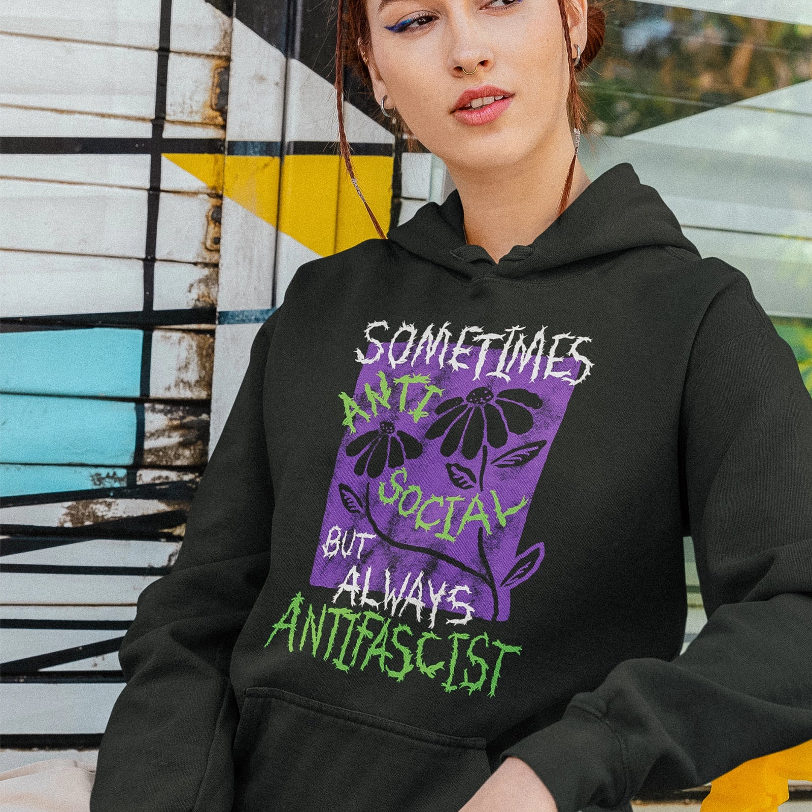 Always Antifascist Hoodie
