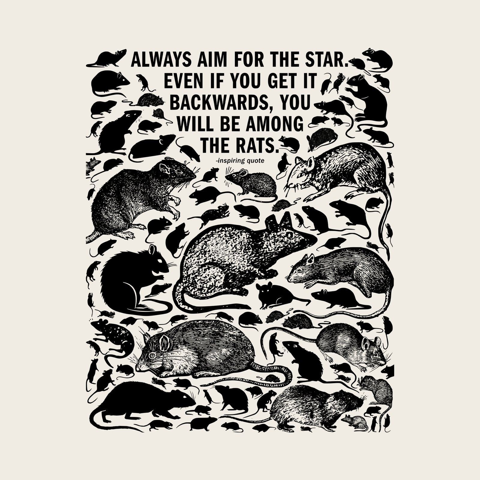 Among The Rats Tee