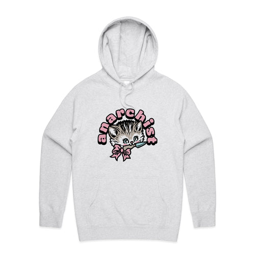 Anarchist Hoodie by Lonely Kids Club. All clothing from our T-shirts to our shorts and hoodies are ethically made, and printed packed and shipped from Sydney.