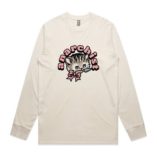 Anarchist Tee by Lonely Kids Club. All clothing from our T-shirts to our shorts and hoodies are ethically made, and printed packed and shipped from Sydney.
