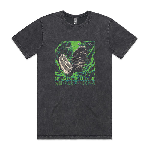 My Ancestors Guide Me Tee by Lonely Kids Club. All clothing from our T-shirts to our shorts and hoodies are ethically made, and printed packed and shipped from Sydney.