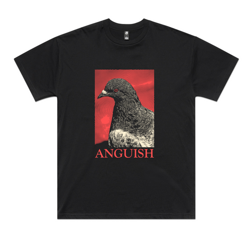 Anguish Tee by Lonely Kids Club. All clothing from our T-shirts to our shorts and hoodies are ethically made, and printed packed and shipped from Sydney.
