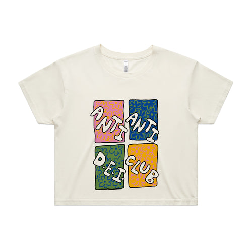 Anti Anti D.E.I. Club Tee by Lonely Kids Club. All clothing from our T-shirts to our shorts and hoodies are ethically made, and printed packed and shipped from Sydney.