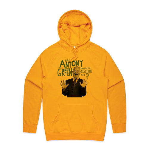 Antony Green Hoodie by Lonely Kids Club. All clothing from our T-shirts to our shorts and hoodies are ethically made, and printed packed and shipped from Sydney.