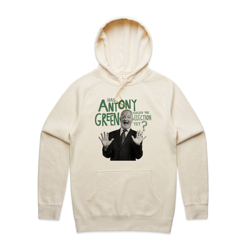 Antony Green Hoodie by Lonely Kids Club. All clothing from our T-shirts to our shorts and hoodies are ethically made, and printed packed and shipped from Sydney.