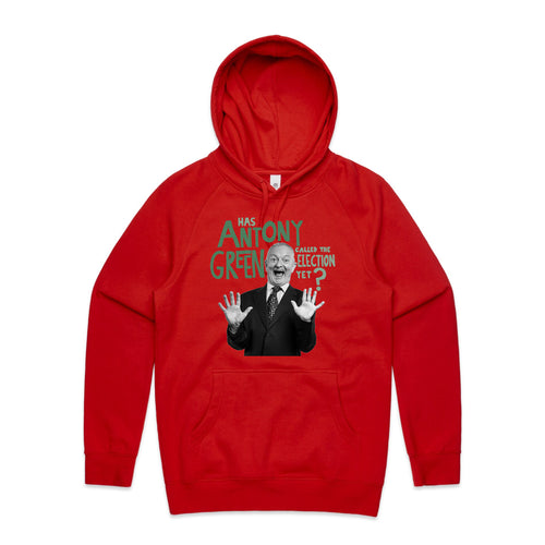 Antony Green Hoodie by Lonely Kids Club. All clothing from our T-shirts to our shorts and hoodies are ethically made, and printed packed and shipped from Sydney.