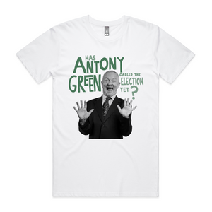 Antony Green T-Shirt by Lonely Kids Club. Designed, printed and packed from Sydney. Ethically made with 100% premium cotton. 