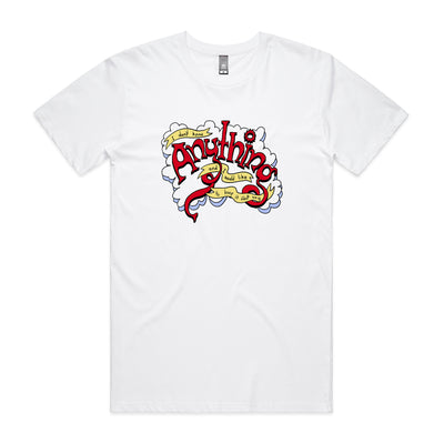 Don't Know Anything Tee by Lonely Kids Club. All clothing from our T-shirts to our shorts and hoodies are ethically made, and printed packed and shipped from Sydney.