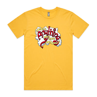 Don't Know Anything Tee by Lonely Kids Club. All clothing from our T-shirts to our shorts and hoodies are ethically made, and printed packed and shipped from Sydney.