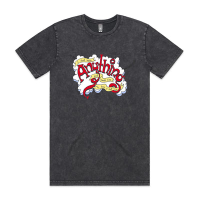 Don't Know Anything Tee by Lonely Kids Club. All clothing from our T-shirts to our shorts and hoodies are ethically made, and printed packed and shipped from Sydney.