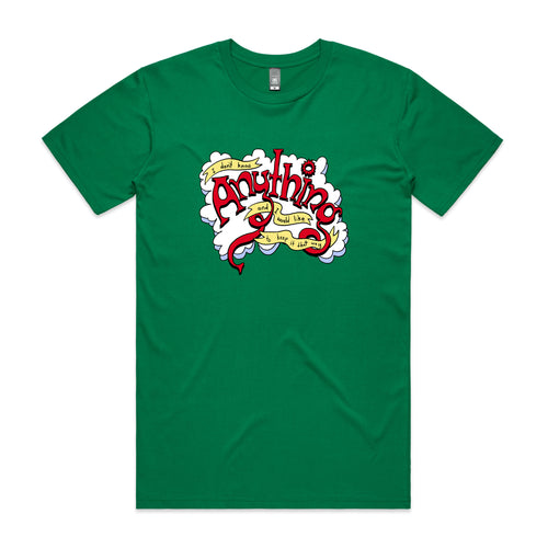 Don't Know Anything Tee by Lonely Kids Club. All clothing from our T-shirts to our shorts and hoodies are ethically made, and printed packed and shipped from Sydney.