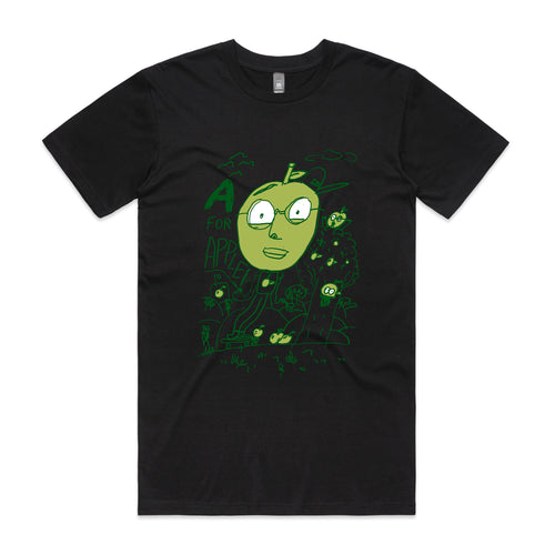 Apples Tee by Lonely Kids Club. All clothing from our T-shirts to our shorts and hoodies are ethically made, and printed packed and shipped from Sydney.