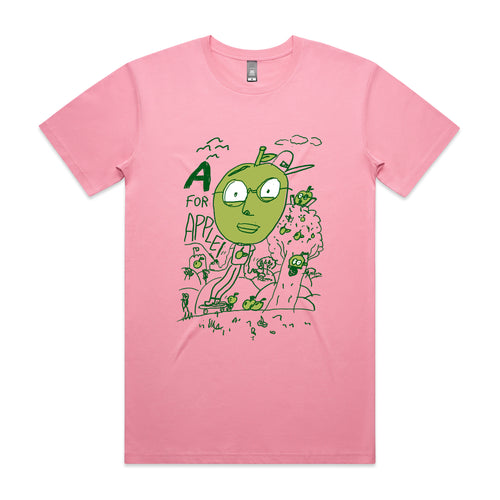 Apples Tee by Lonely Kids Club. All clothing from our T-shirts to our shorts and hoodies are ethically made, and printed packed and shipped from Sydney.