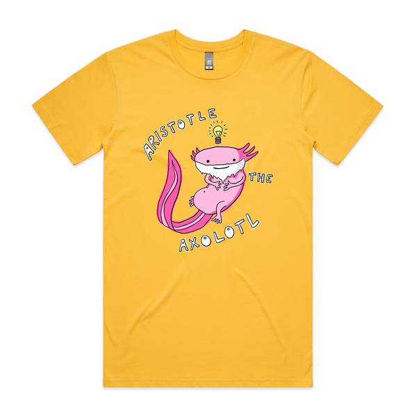 Aristotle The Axolotl Tee